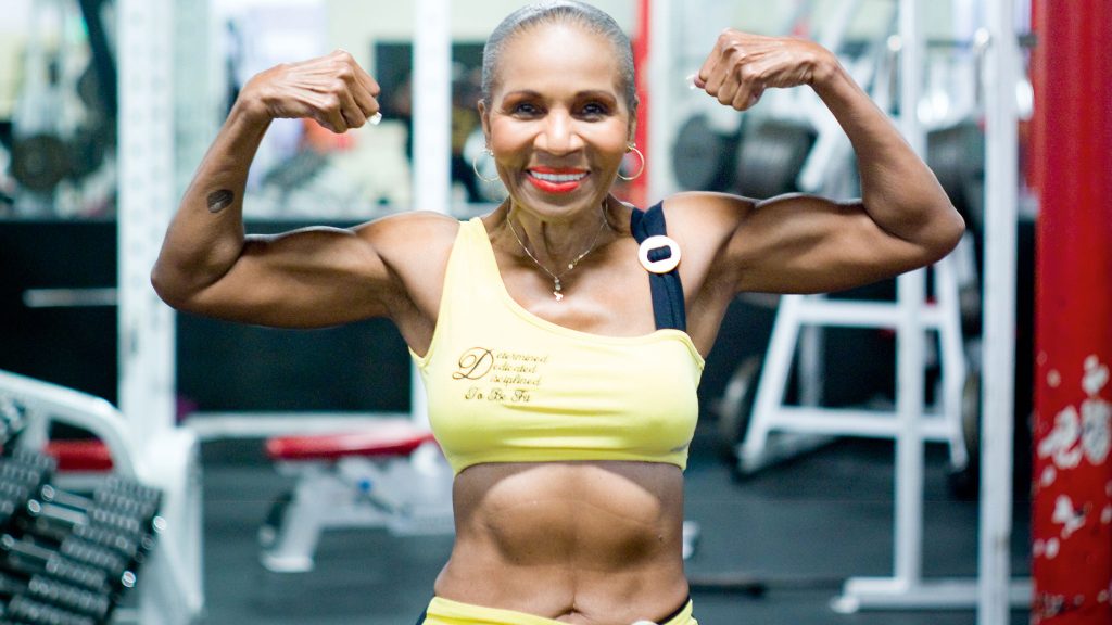 The history of a bodybuilder who began to train in 56 years | Ernestine ...